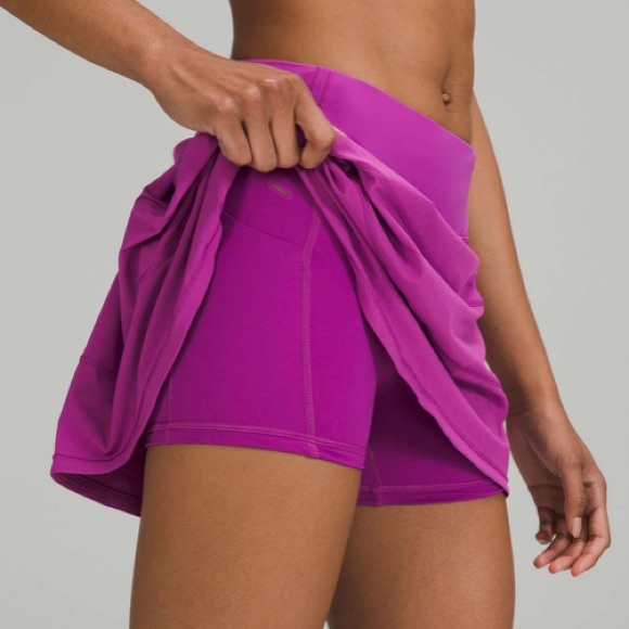 lululemon athletica Skirts New Lululemon Pace Rival Midrise Skirt
